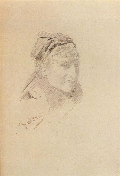 Portrait of Sarah Bernhardt by Giovanni Boldini